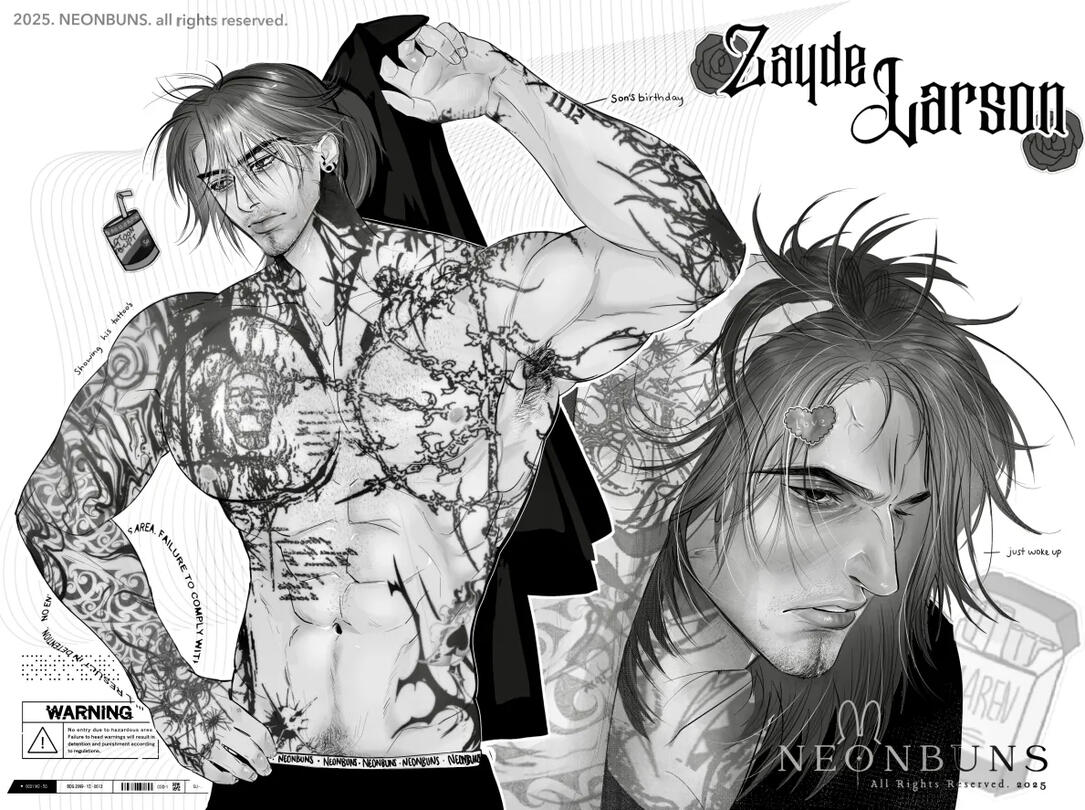 Zayde Larson by @Neobun on discord