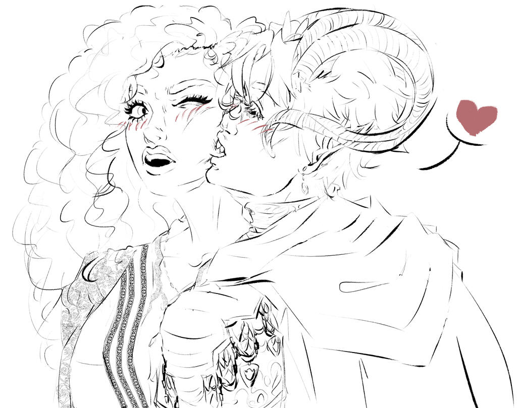 Sona/OC Vaal and Nour V1 by anon on discord